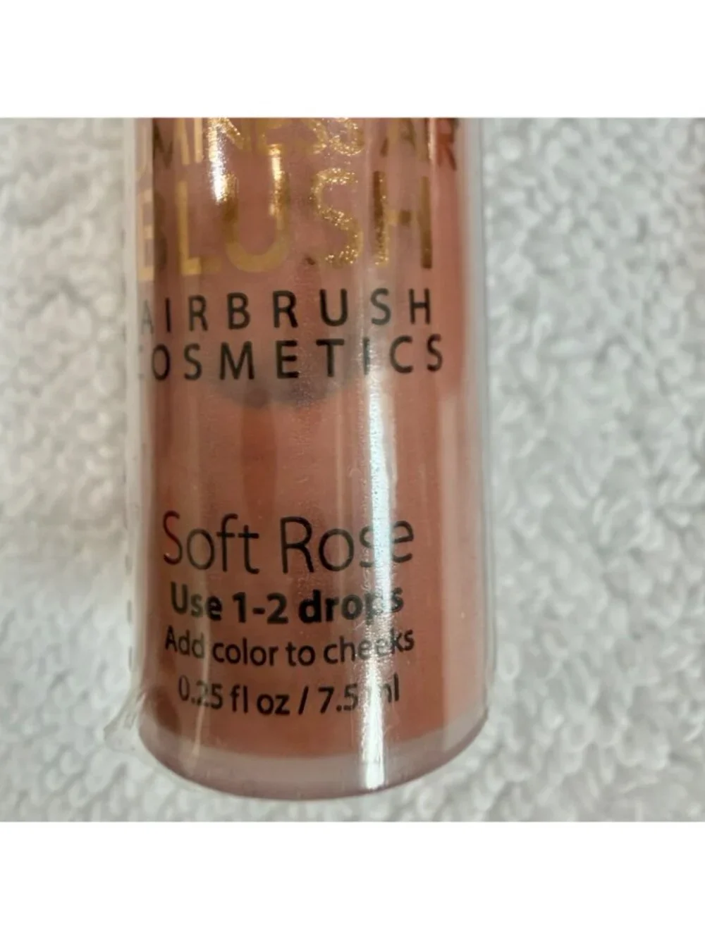 Luminess Air Blush Soft Rose and Tulip 0.25 Oz Lot of 2 Airbrush Cosmetics USA